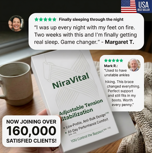 Adjustable Compression Ankle Brace